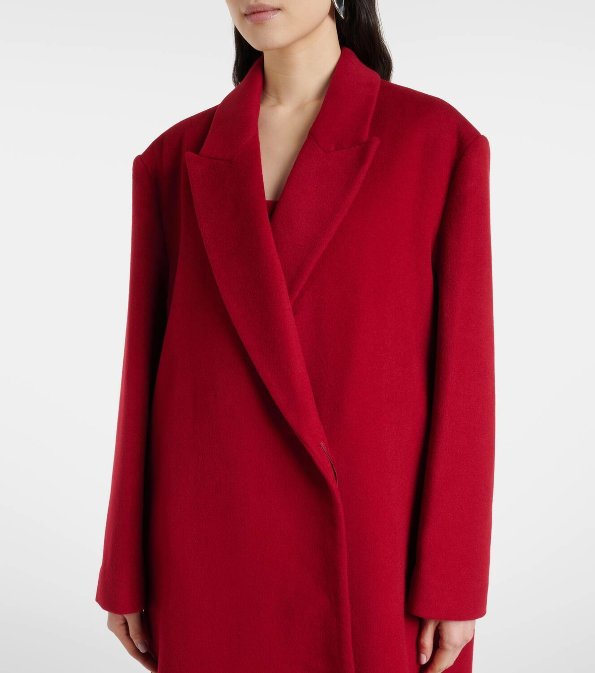 Staud Serge wool-blend overcoat