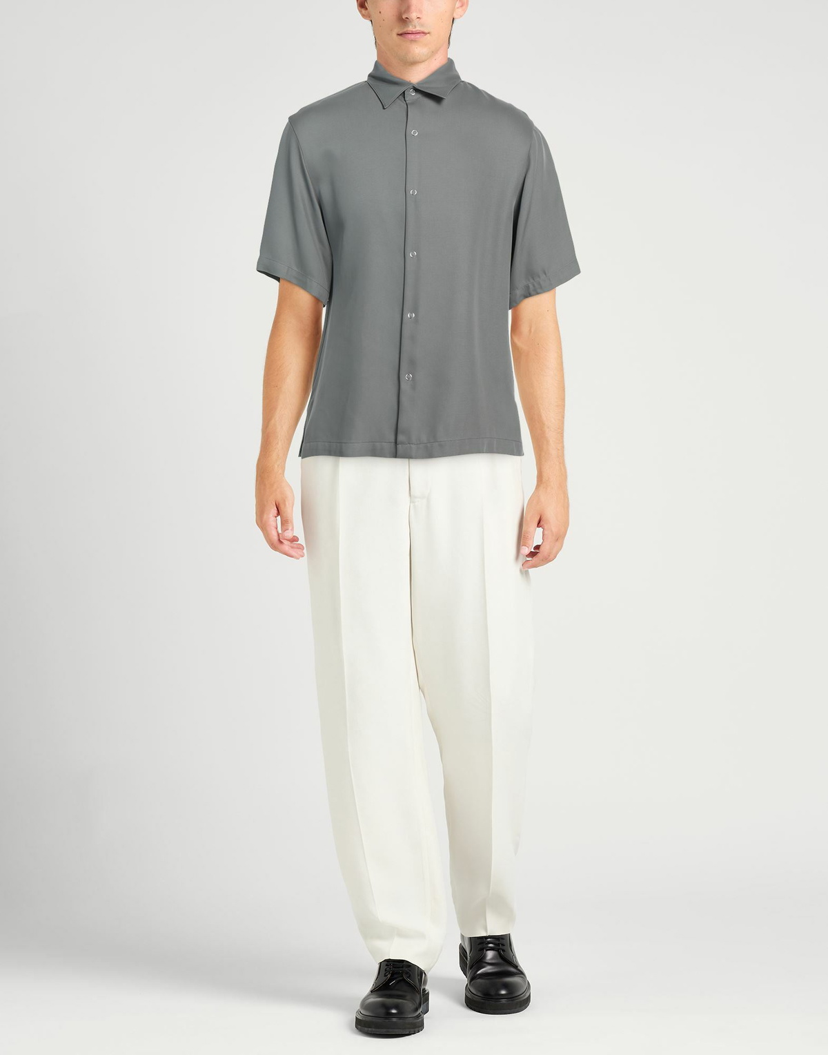 Sandro Mens Shirt in Grey