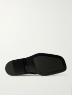 AMI PARIS - Polished-Leather Derby Shoes - Black