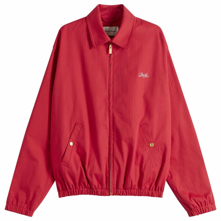 Photo: Drôle de Monsieur Men's Drôle Jacket in Red