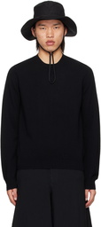 Comme des Garçons Shirt Black Crewneck Sweater