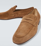 Tod's Suede penny loafers