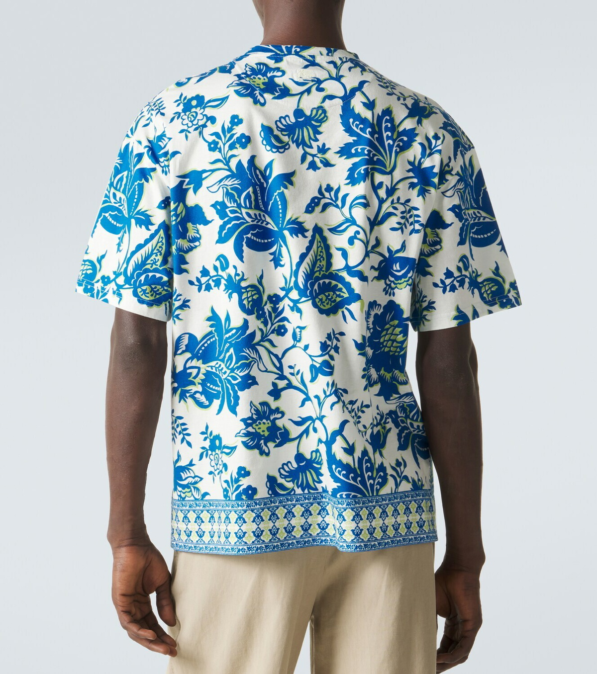Etro Floral cotton jersey T-shirt