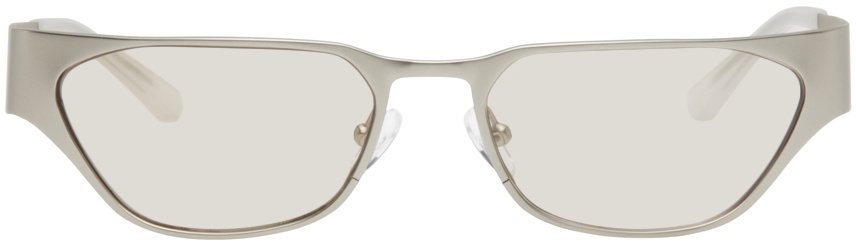 Photo: A BETTER FEELING Silver Echino Sunglasses