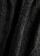 Stine Goya Floral-jacquard Terry Midi Dress Black