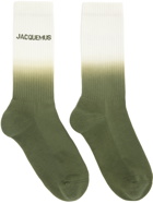 Jacquemus Khaki Le Chouchou 'Les Chaussettes Moisson' Socks