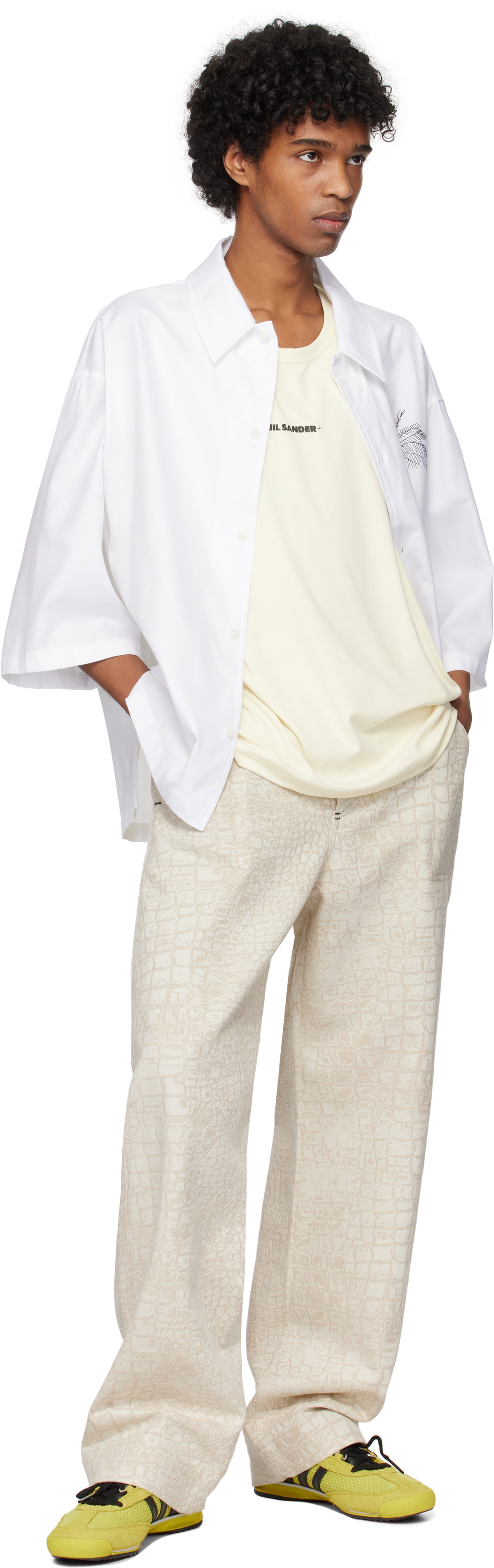 JACQUEMUS ベージュ 'The Fernando' スラックス u*様 JACQUEMUS ベージュ 'The Fernando' スラックス Fernando パンツ