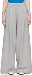 Dries Van Noten Gray Loose Sweatpants