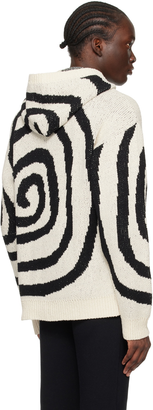 FORMA Off-White Spiral Hoodie