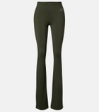 Balenciaga Logo flared leggings