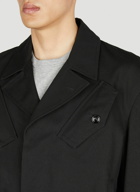 Alexander McQueen - Military Cropped Bomber Jacket in Black