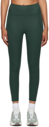 Girlfriend Collective Green Compressive Leggings