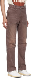 Rhude Brown Coltello Trousers