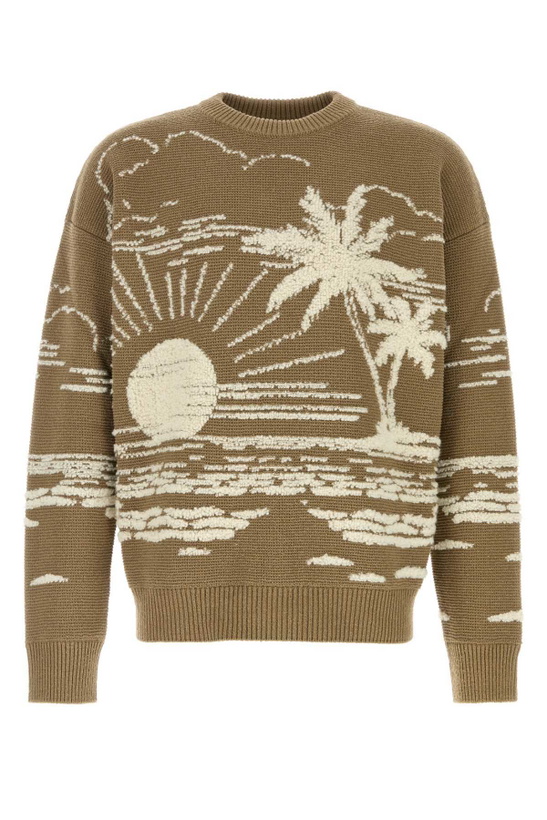 Photo: Alanui Embroidered Silk Blend Sweater