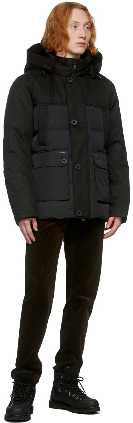Nobis Black Cardinal Parka Down