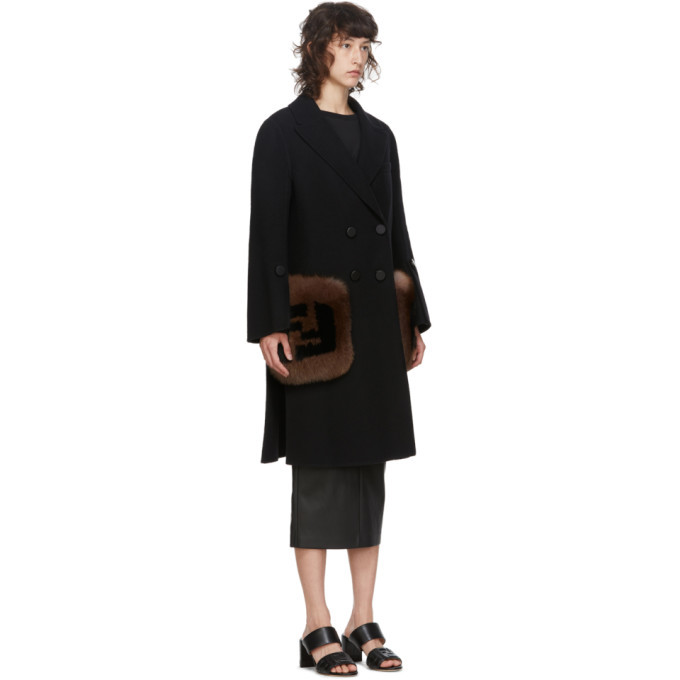 【送料&関税込】Fendi Virgin Wool Coat With Fox Fur Fendi Virgin Wool Coat With Fox Fur | eBay