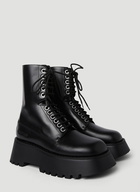 Mason Combat Boots in Black