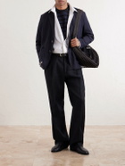 Altea - Aaron Garment-Dyed Linen Blazer - Blue
