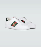 Gucci - Ace leather sneakers