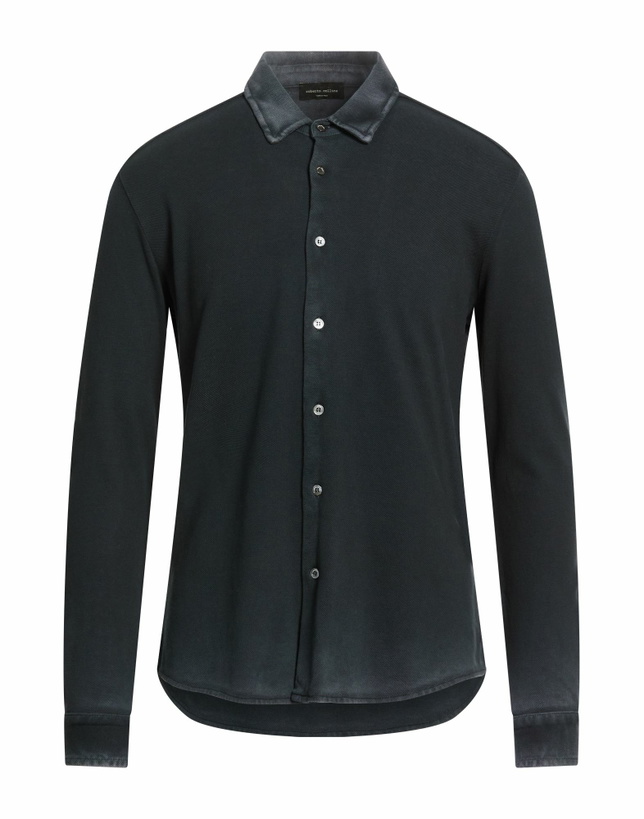 Photo: Roberto Collina Mens Shirt in Black