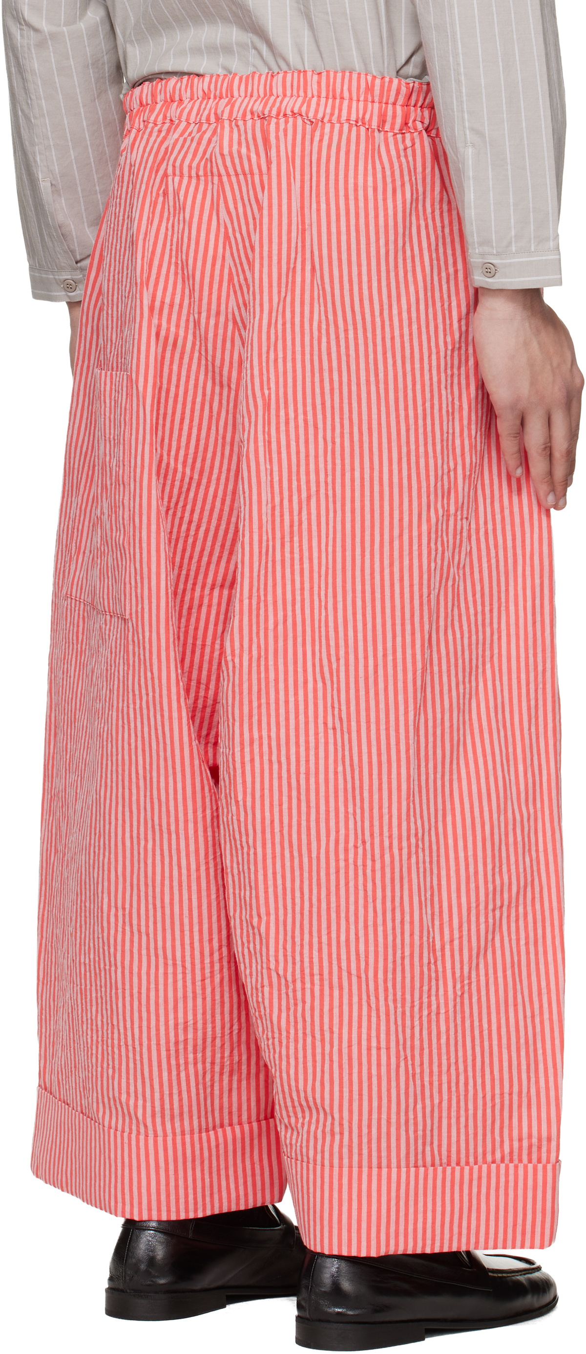 Toogood Red & Pink 'The Baker' Trousers