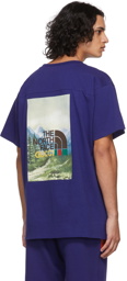 Gucci Purple The North Face Edition Graphic Print T-Shirt