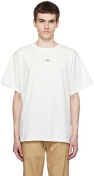 MM6 Maison Margiela White Patch T-Shirt