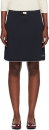 Caro Editions Black 'Caro' Jersey Miniskirt
