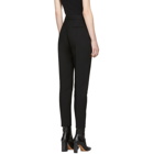 Alexander McQueen Black High-Rise Trousers