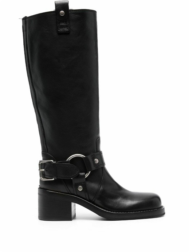 Photo: ASH - Scorpio Bis Vegetable Tanned Leather Boots