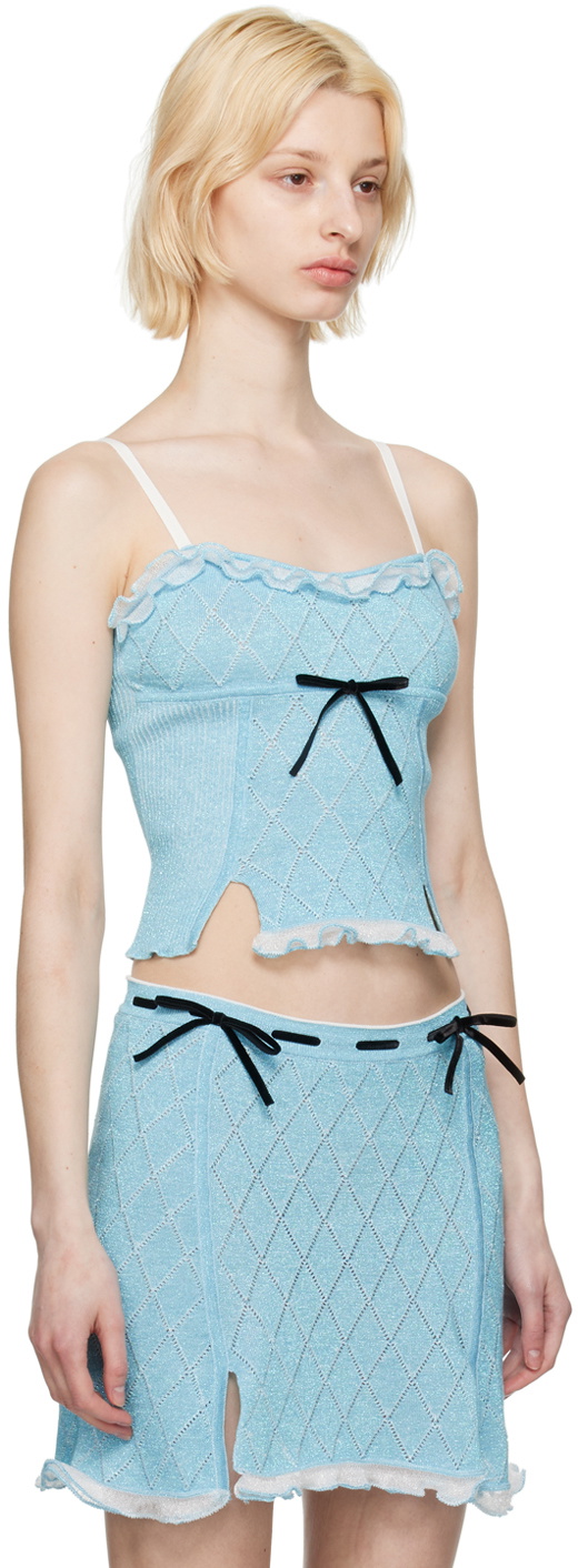 Cormio Blue Heidi Tank Top