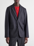 ATON - Wool-Flannel Suit Jacket - Gray