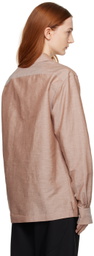 ZEGNA Beige Crossover Shirt