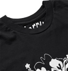Sorry In Advance - Logo-Print Cotton-Jersey T-Shirt - Black