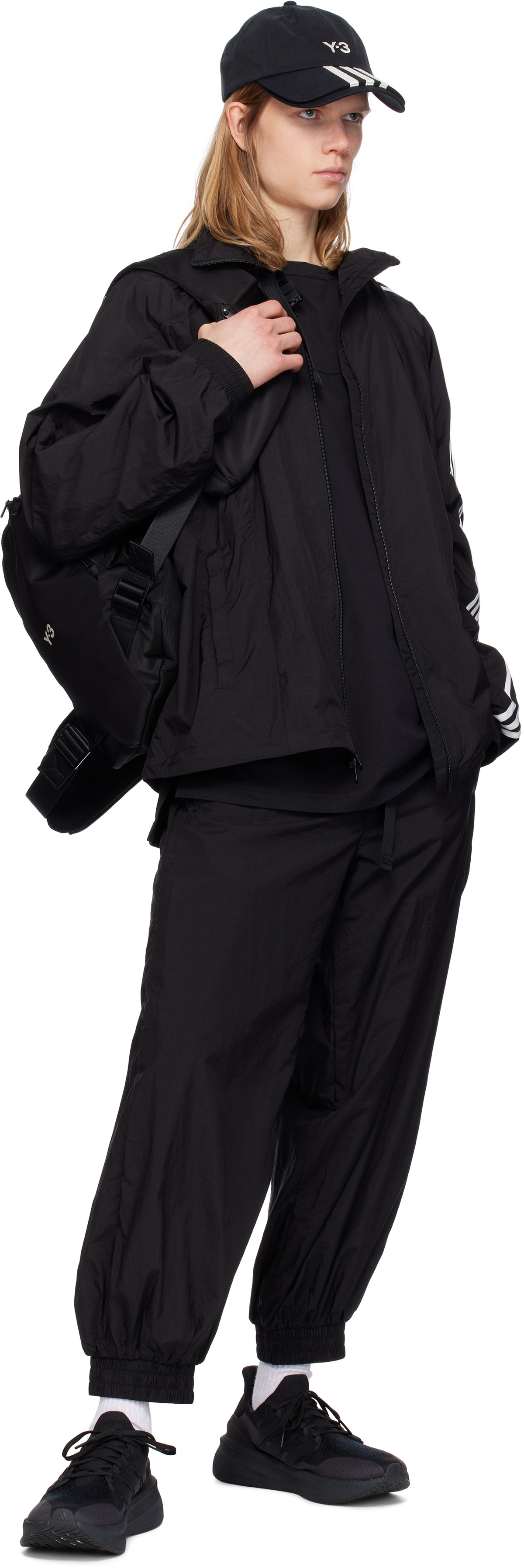 Y-3 Black 'Y-3' Backpack