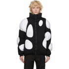 Post Archive Faction PAF Black and White Down 3.1 Left Jacket