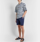 Alex Mill - Slim-Fit Stretch-Cotton Twill Chino Shorts - Blue