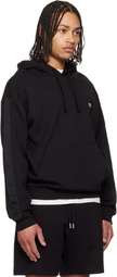 Hugo Black Lace Trim Hoodie