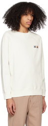 Maison Kitsuné Off-White Double Fox Head Sweatshirt