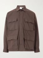 WTAPS - Logo-Print Cotton-Blend CORDURA® Overshirt - Brown