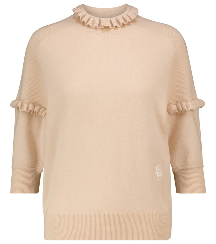 Photo: Chloe - Ruffled cashmere sweater