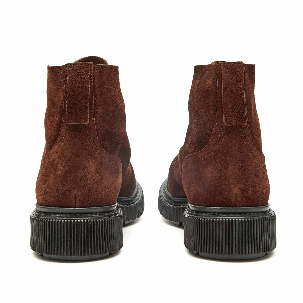 Adieu Men's Type 164 Suede Desert Boot in Black Adieu