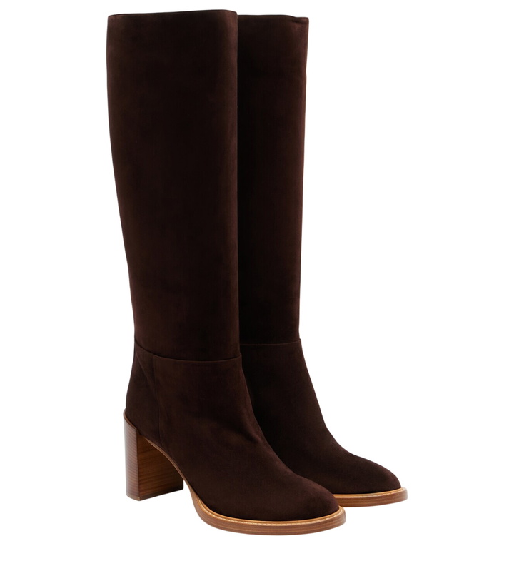 Photo: Gabriela Hearst Bocca suede knee-high boots