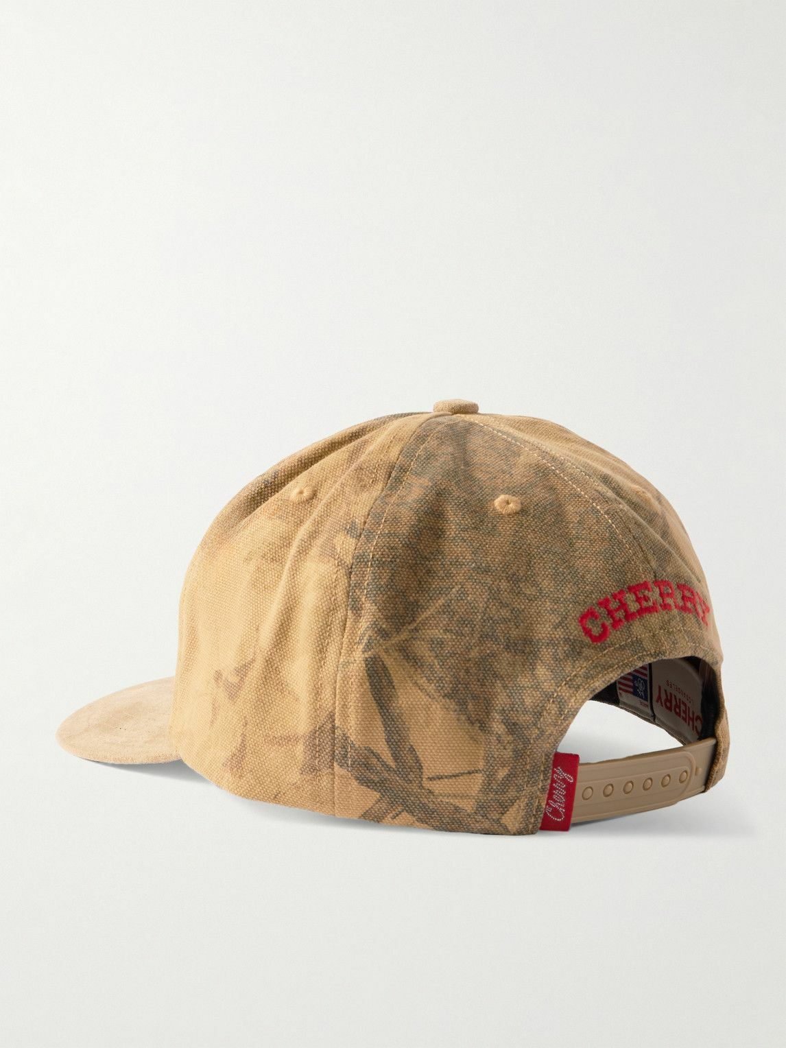 Cherry Los Angeles - Five Star Logo-Appliquéd Printed Cotton-Canvas Baseball Cap