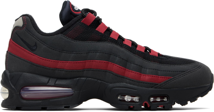 Photo: Nike Black & Red Air Max 95 OG Sneakers