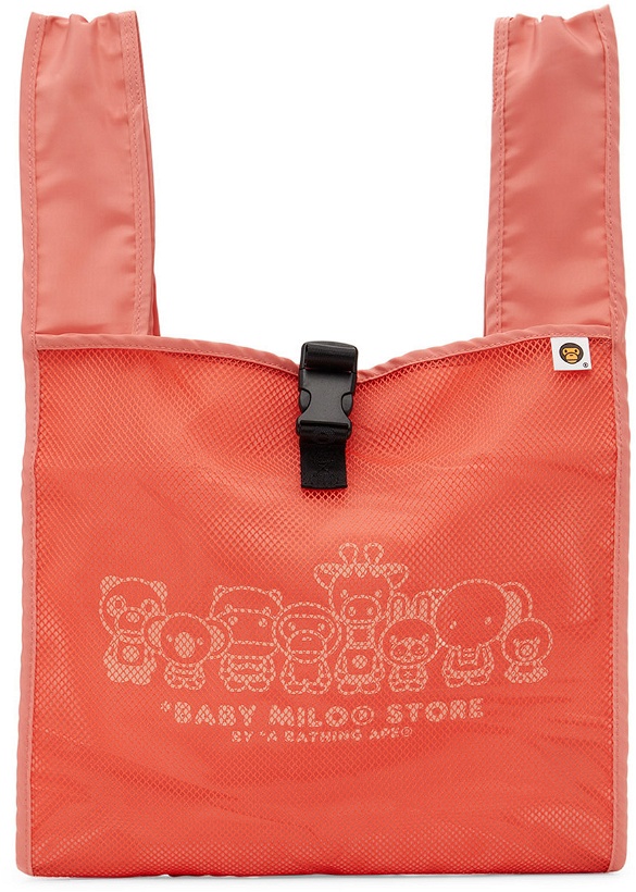 Photo: BAPE Pink Baby Milo Packable Tote