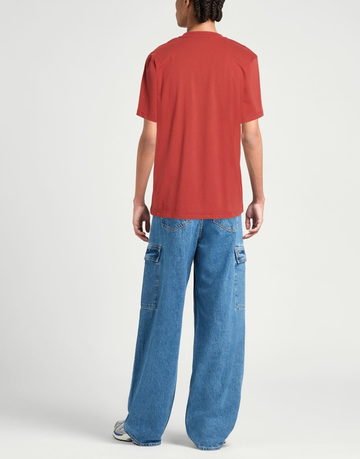 Shoe Mens T-shirt Tan