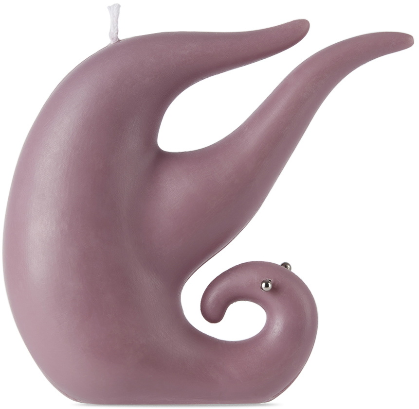 Hannah Jewett Purple Shadow Candle