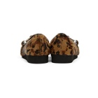 1017 ALYX 9SM Brown and Black Leopard St. Marks Loafers