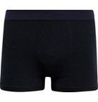 Hamilton and Hare - Stretch Bamboo-Blend Boxer Briefs - Blue